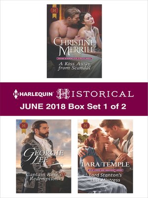 cover image of Harlequin Historical June 2018--Box Set 1 of 2